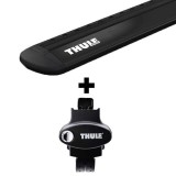 Stogo bagažinės skersinių komplektas Thule EVO 775 Black