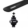 Stogo bagažinės skersinių komplektas Thule EVO 775 Black